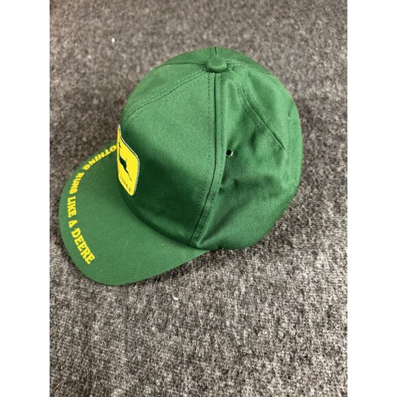 Vintage John Deer Nothing Runs Like A Deer Cap Hat SnapBack - Picture 5 of 9